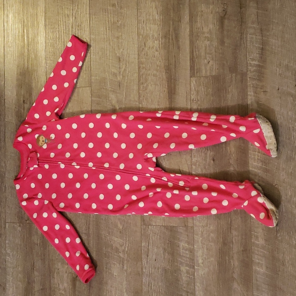 Carter's 2T Fleece Footed Zip-up Sleeper